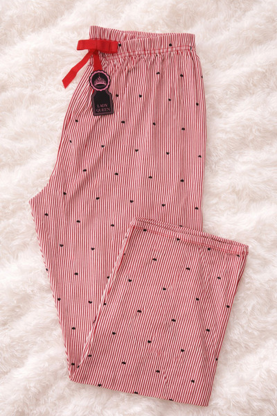 Lady Queen Pantaloni de pijama din viscoză Ring, mărime Battal 6020
