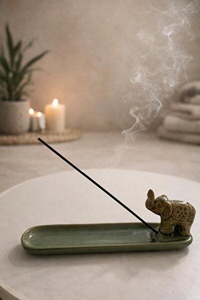 VALENZA STORE Tütsülük Kayık Filli Seramik