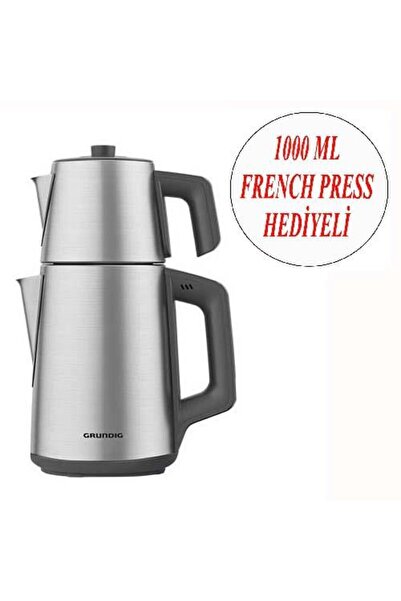 Grundig Çay Makinesi ve Cam Bitki Çayı Demliği 1000 ML
