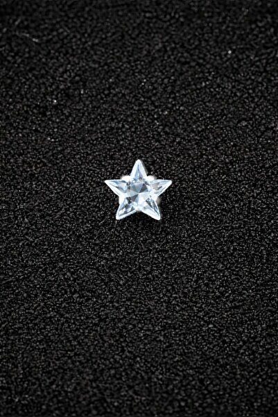 ömay takı Zirkon Yıldız Kristal 316lcerahi Çelik Labret Piercing