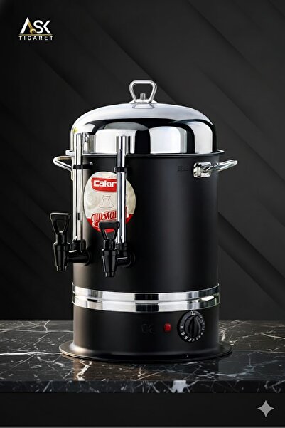 çakır çelik Göstergeli Elektrikli Endüstriyel Çay Otomatı (80 Bardak)