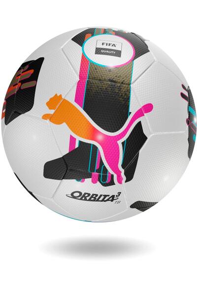 Puma كرة قدم أوربيتا 3 تيرابايت فيفا عالية الجودة للجنسين باللون الأسود