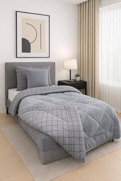 sternen glanz New Veloria Cotton Patterned Double-Sided Wellsoft Single Quilt...