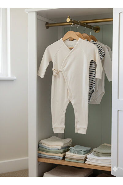 PURE BABY NATURA Double Breasted Camisole Jumpsuit