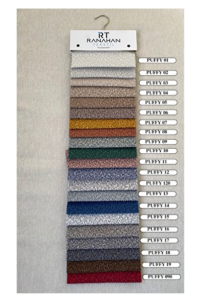 Puffy İthal Döşemelik Koltuk Kumaşı Polarlı Metrelik