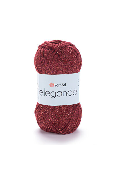 Yarnart Elegance %88 Pamuk %12 Metalik – 50 g 130 m İnce Simli Örgü İpi-1 ADE...