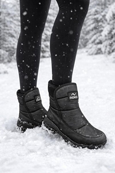 noka İÇİ KÜRKLÜ SU GEÇİRMEZ KAR BOTU