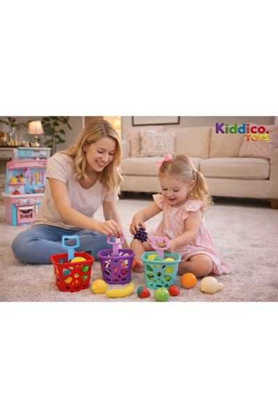 Zuzu Arabalı Market Seti