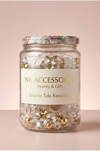 naaksesuar Sürpriz Takı Kavanozu – 7’li Özel Set