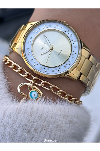 Ferrucci Yellow Color, Steel Cord, Waterproof Guaranteed, Women's Wristwatch ...