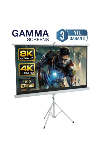 Gamma Screens 240x200 Tripod Projeksiyon Perdesi