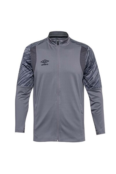 UMBRO Tc-0211 Plus Camp Jacket Hooded Sweat Tracksuit Top Men's Jacket Gray