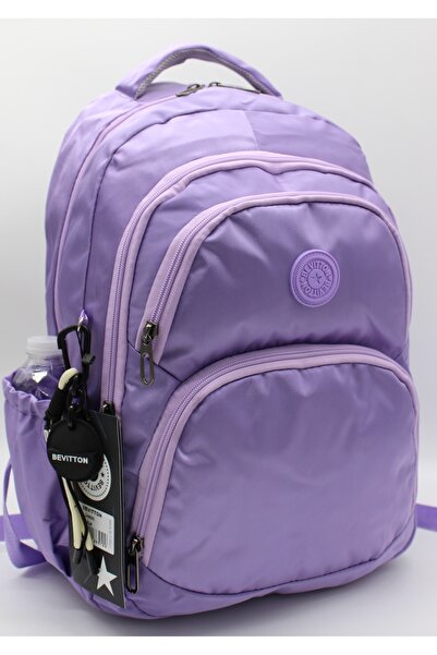 Bevitton 34600 Водоустойчива училищна чанта Лилаво училищно раничка