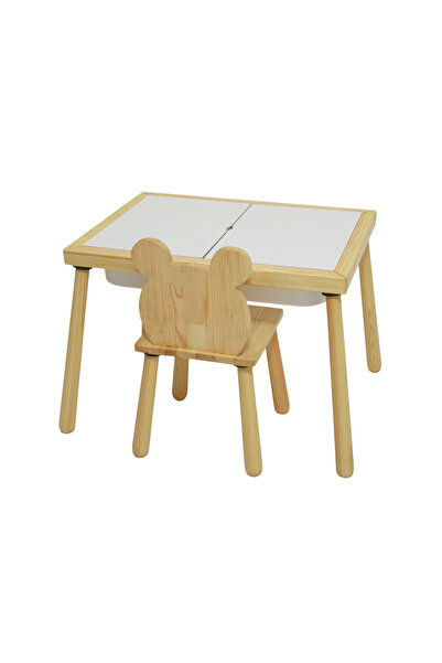 joykidstoy Joykids Ahşap Duyusal Çocuk Aktivite Masası Oyun Masası Ve Çocuk Ç...