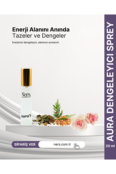 NerS parfume Bitkisel Hidrosol Aura’S – Aromaterapi Etkili – 20 ml