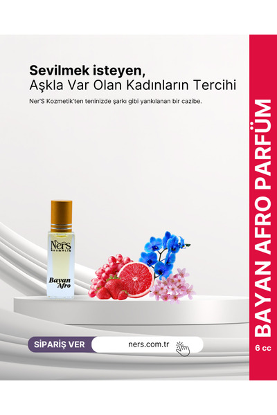 NerS parfume Ner’s Afro 6 Cc Parfüm Esansı