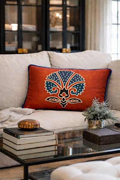 Alacastore Подушка-наволочка прямокутна традиційна етнічна османська візеруно...