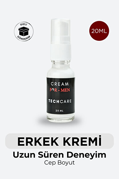 Tech Care Erkek Kremi Uzun Süren Deneyim-For Men Premium Cream-Geciktir 20ML