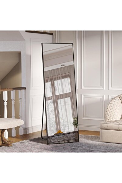 Generic مرآة بطول كامل {180×60} سم مع حامل مستطيل ، مرآة أرضية، مرآة جدارية، ...