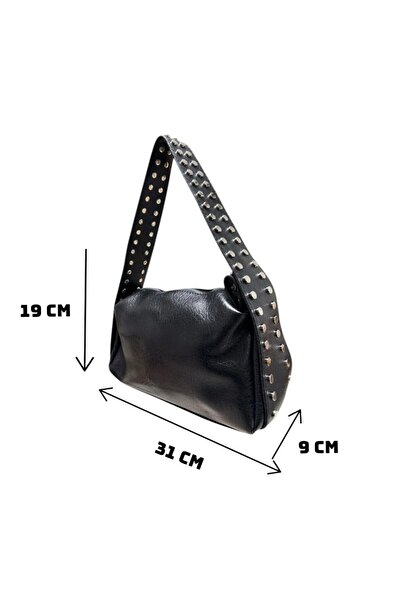 ZİVORA ZIMBALI ÇOK ŞIK OMUZ VE BAGET ÇANTASI