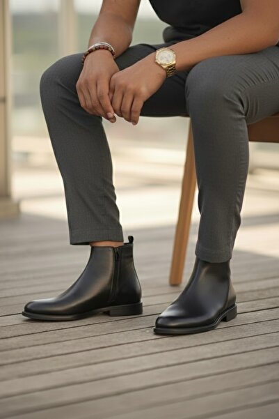 BENGAL 100% Genuine Leather Men's Classic Casual Shoes Work Shoes