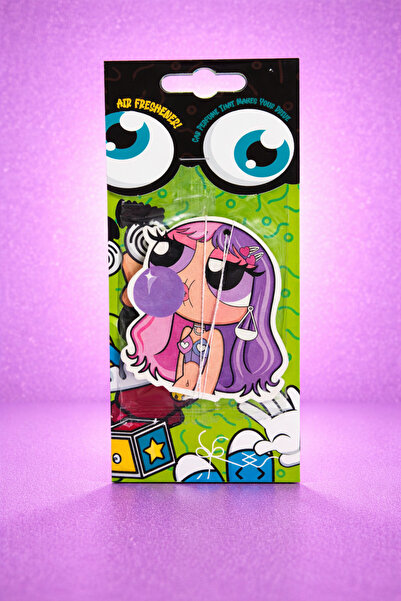 odaburada Aesthetic Powerpuff Girls Tasarımlı Dekoratif Oto Kokusu Ve Aksesuarı