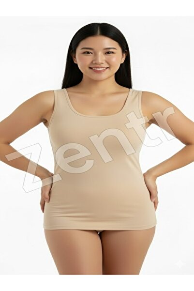 Bambu Bamboo Women's Thick Strap Oversized Tank Top