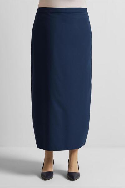 Alvina Straight Cut Plus Size Skirt 60677