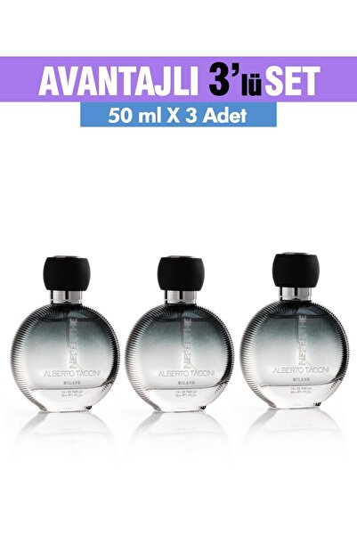 Alberto Taccini 3'Lü Set Nepenthe Kadın Parfüm 50 ml