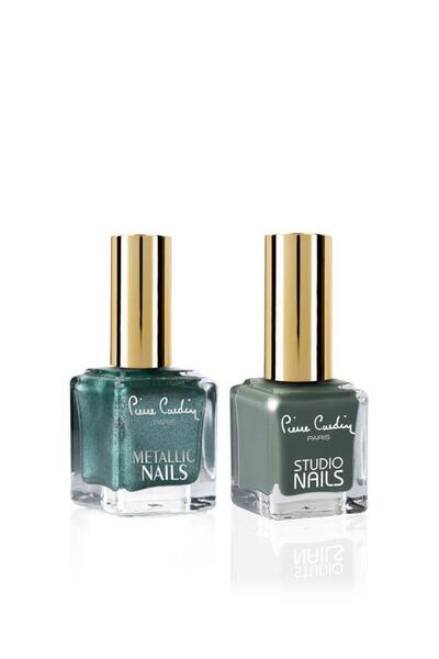 Pierre Cardin Studio Nails & Metallic Nails - 2'li Oje
