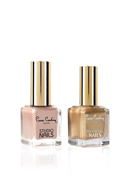 Pierre Cardin Studio Nails & Metallic Nails - 2'li Oje