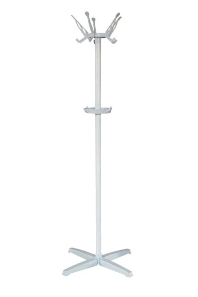 Zula Ayaklı Askılık Lüx Portmanto Beyaz portmanto beyaz