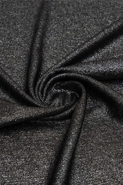 Kumaş Deposu Ασημένιο πλεκτό ύφασμα από ακετάτη