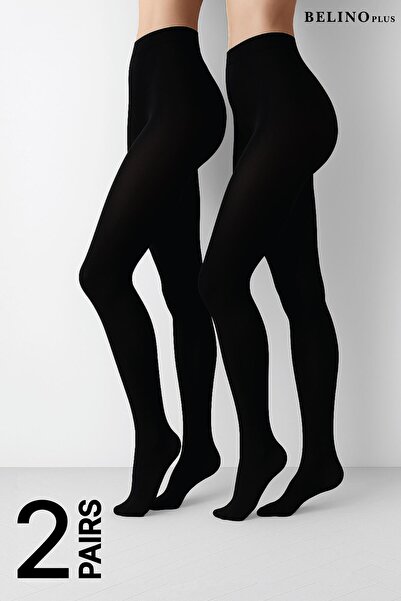 Belyy Socks Pachet de 2 chiloți negri