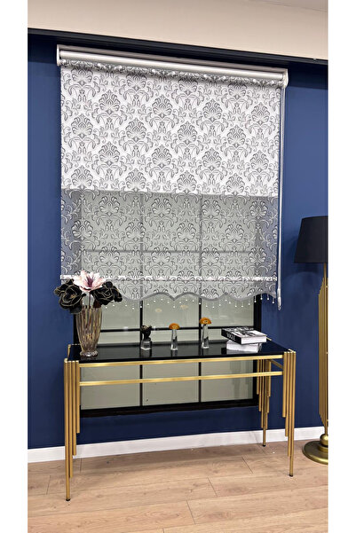 VOLPER MEKANİK Volper Vp2015 Çift Mekanizmalı Tül Ve Stor Perde Gri Boncuklu ...