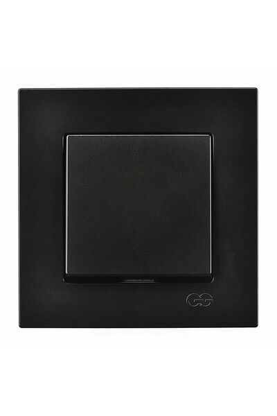 Günsan Elektrik Günsan Eqona Metalik Siyah Anahtar