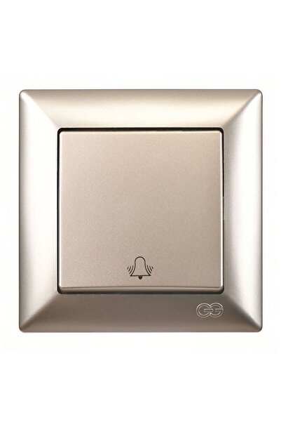 Günsan Visage Metalik Bej Zil Butonu
