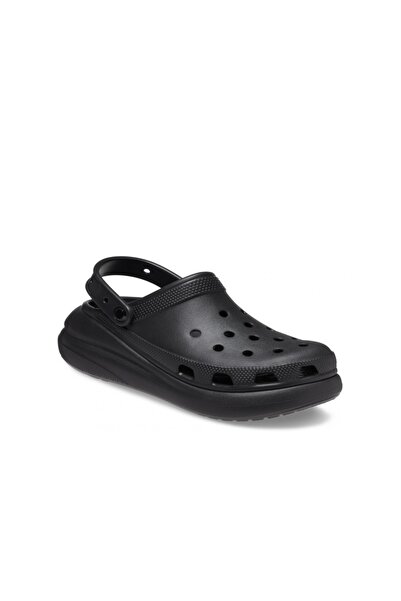 Crocs Classic Crush Clog Black Women's Beach Slippers 207521_001