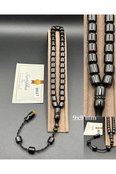 Kehribar ÖZEL ÇUBUK SIKMA TESBİH