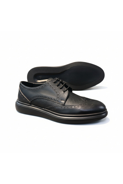 abar classic Men's Genuine Leather Poli Classic Shoes