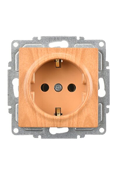 Günsan Visage Akçaağaç Topraklı Priz Mekanizma