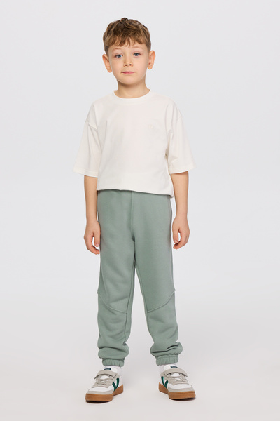 Panço Erkek Çocuk Yeşil Eşofman Altı