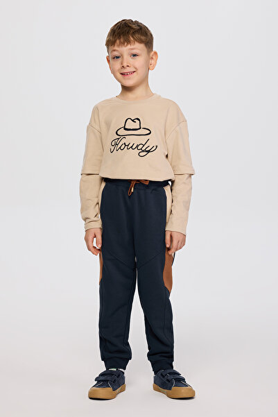 Panço Erkek Çocuk Lacivert Eşofman Altı