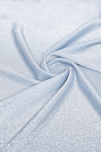 Kumaş Deposu قماش محبوك باللون الأزرق اللامع من برايت