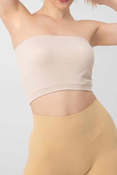 Doremi Bustieră sport cu nervuri fără bretele