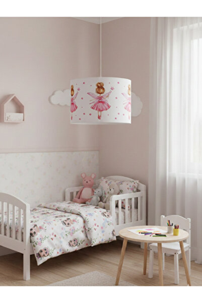 Evmila Balerin Kız Çocuk Odası Sarkıt Avize Modeli