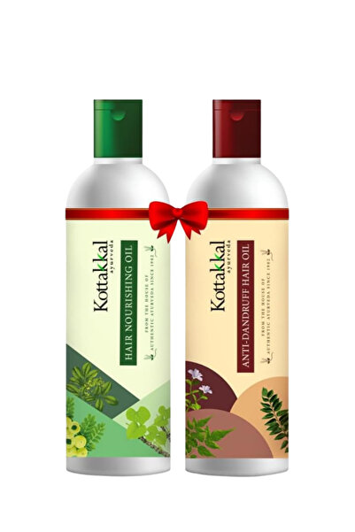 Kottakkal زيت للشعر مضاد للقشرة وزيت مغذي للشعر (عبوة واحدة - 150 مل) | عبوة ...