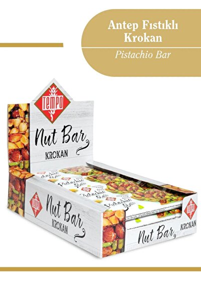 Tempo Şekerleme Antep Fıstıklı Krokan 40 g x 12 Adet