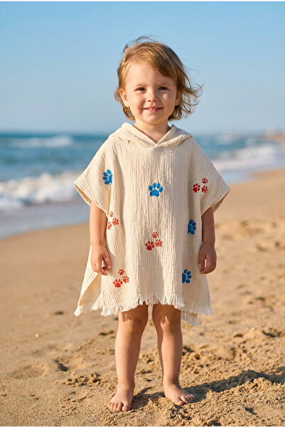 VAROL معطف أطفال من الموسلين القطني العضوي بنسبة 100% - Pati