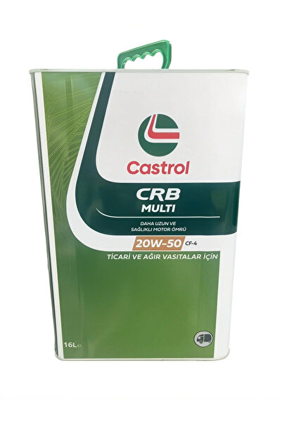 CASTROL Crb Multi 20w/50 Cf-4 16 Litre Ticari Ve Ağır Vasıtalar Için Motor Yağı